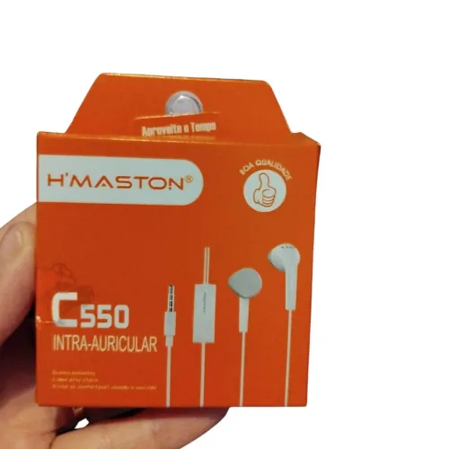 Fone de ouvido HMaston Novo