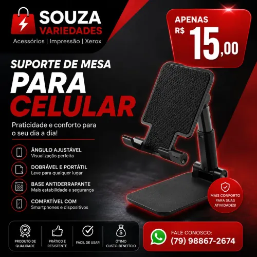 Suporte de mesa para Celular
