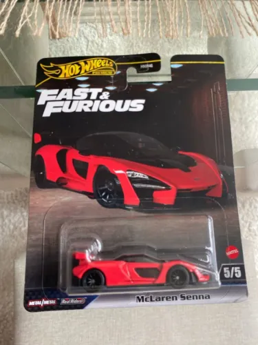 Hot Wheels Mclaren Senna Premium Fast and Furious - Velozes e Furiosos