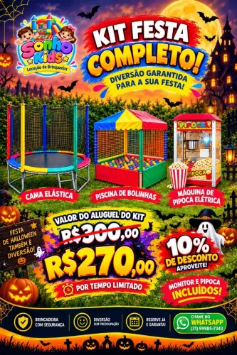 Kit para festa em Promoção