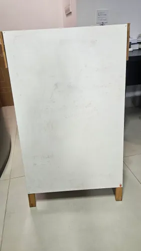Quadro Branco Stalo com cavalete de madeira