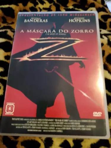 Dvd A Máscara do Zorro.
