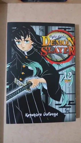 Mangá Demon Slayer #12 - ótimo estado
