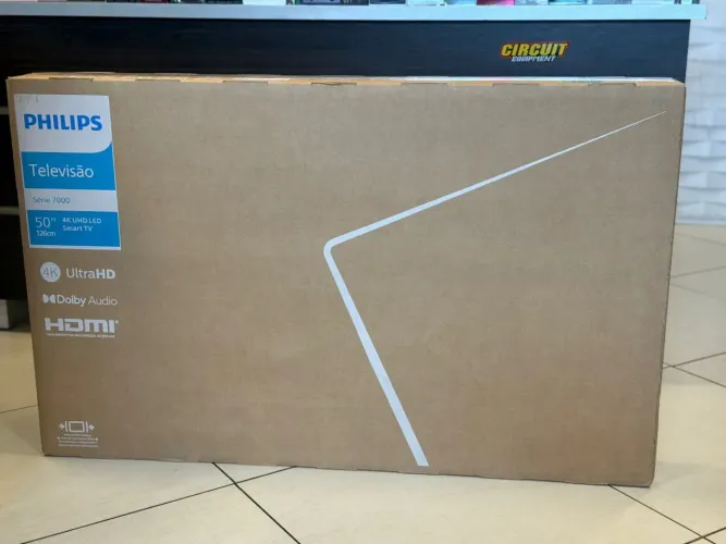 ? TV PHILIPS 50? 4K ULTRA HD - NOVA / LACRADA