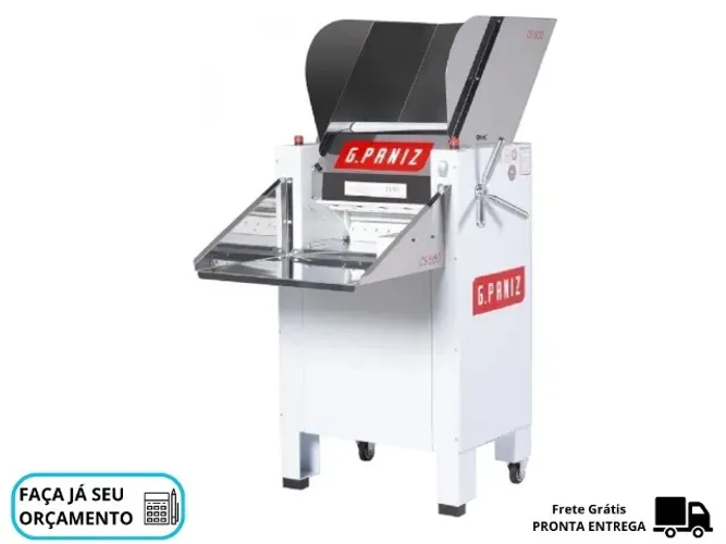 Cilindro de Massas 2 Motores 50Cm GPaniz para Padaria