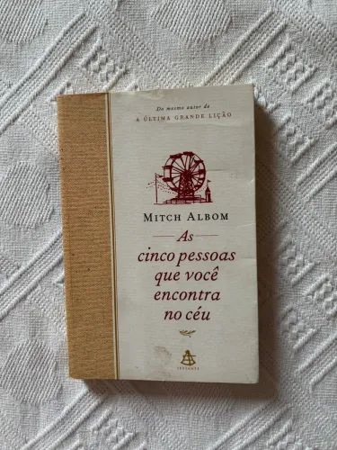 livro as cinco pessoas que você encontra no céu