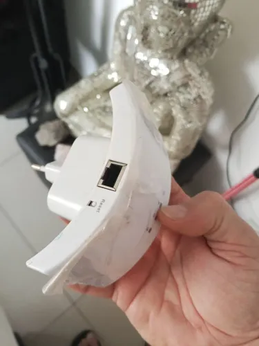 Repetidor de sinal de internet novo