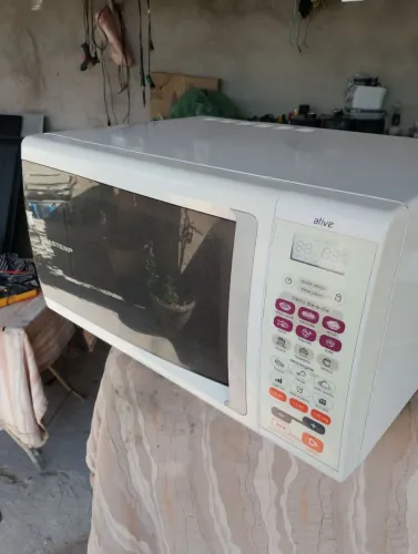 A microondas Brastemp Ativa 30L mod bms45Abana 127v func.inteligente funcionando tudo ok