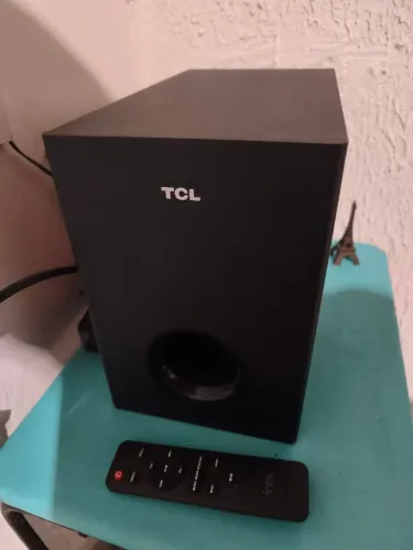 Caixa De Som Soundbar Com Subwoofer<br>Tcl S522w Bluetooth Cor Preto