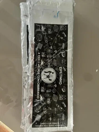 Embalagem térmica espetinhos