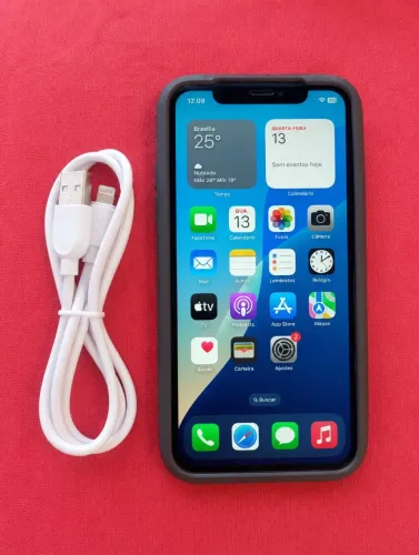 iPhone XR 256GB funcionando perfeitamente