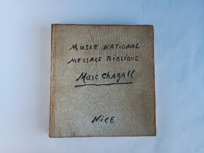 Livro Marc Chagall - Musée National Message Biblique - Edição de 1973