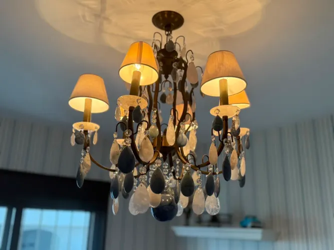Lustre Cristal de Rocha