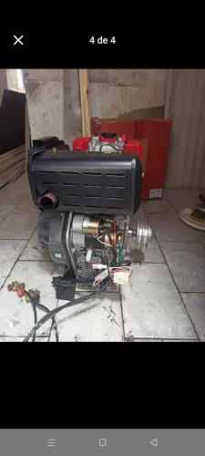 Motor branco 10cv diesel 