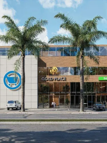 Lojas em Pavimentos Superiores no Gold Place Centro Comercial em Viana/ES