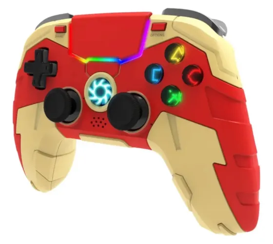 Controle Sem Fio Iron Man para Ps4, Ps3 E Pc