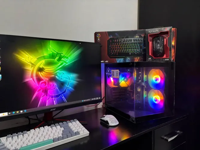 Pc Gamer RADEON HD 8Gb Ssd Nvme Completo