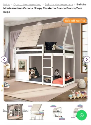 Cama Beliche Montesori NOVA! 