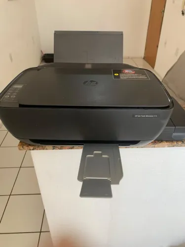 Impressora HP Ink Tank 416 Wireless (com tanque de tinta lateral)