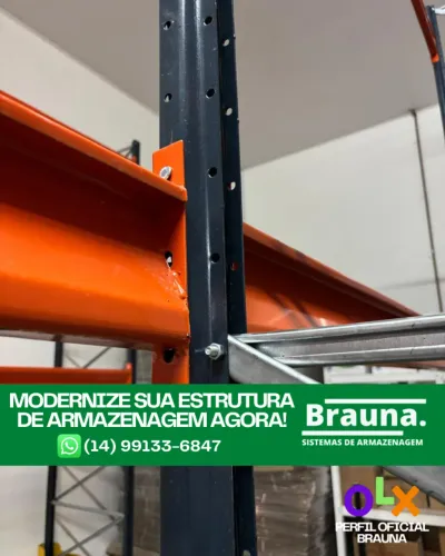 Rack Industrial Alta Resistência - Entrega Até 35 Dias