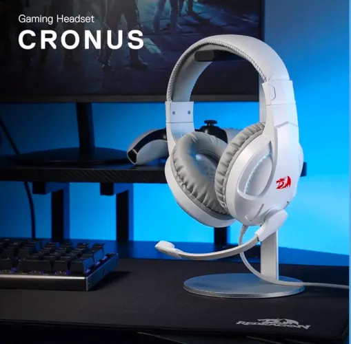 Fone Headset Redragon Cronus H211W-RGB - Branco
