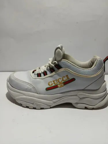 Tênis plataforma Gucci 