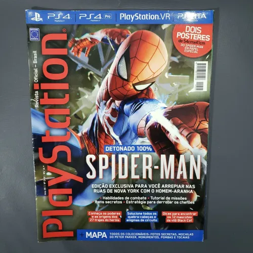 Revista Playstation 249 Detonado Spider-man