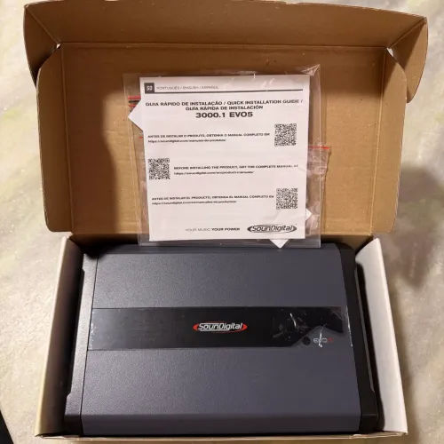 Amplificador SoundDigital EVO5 3000 rms