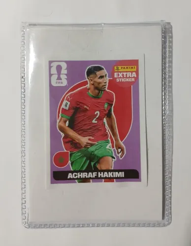Figurinhas Extra Sticker Panini Copa do Mundo 2026 - Haaland, Hakimi e Raúl Jiménez