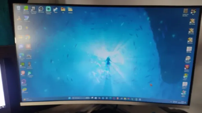 Monitor BlueCase curvado 27 polegadas