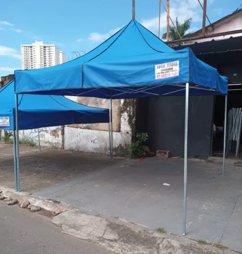 Tenda 3x3 lona náilon 