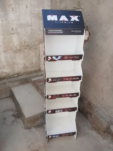 Expositor Max titanium em PVC