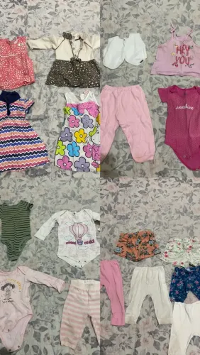 Lote de Roupinhas usadas de Bebê Menina ?