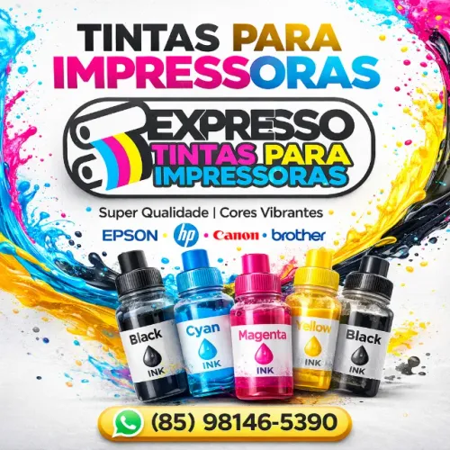 Tintas De Impressoras. Temos Pra Várias Marcas e Modelos. Fale Conosco. Entrega Domicílio.