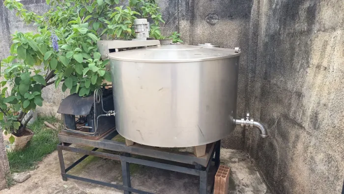 Máquina de resfriamento de leite