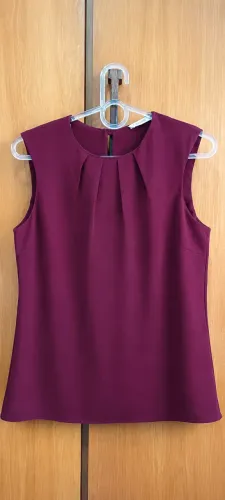 Blusa Crepe Alfaiataria