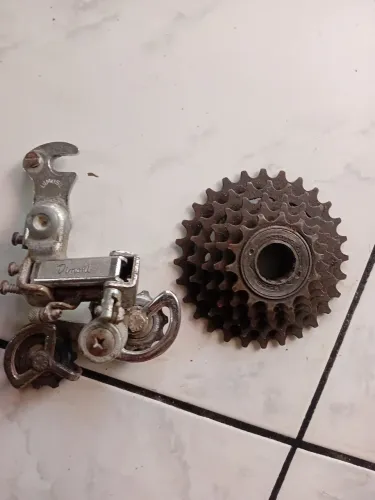 Câmbio e catraca caloi cruiser