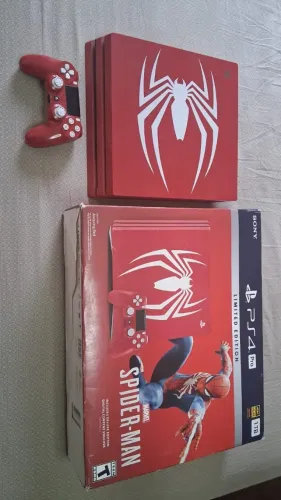 Console PS4 PRO Spider Man