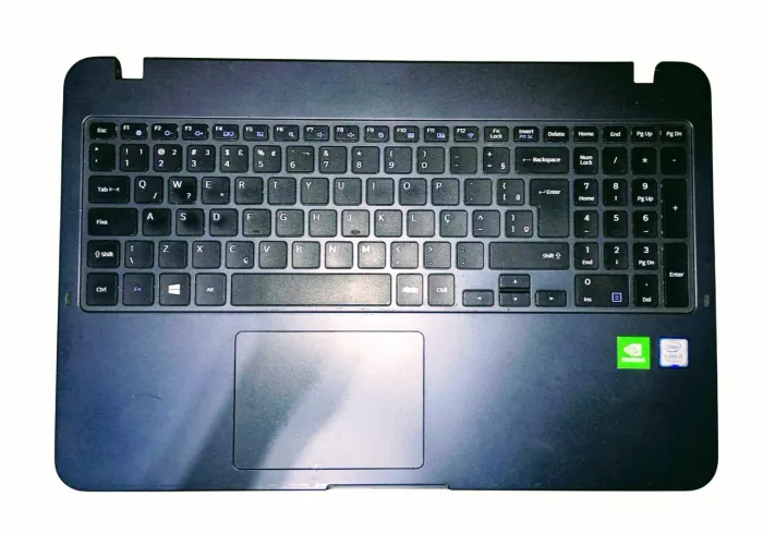 Notebook NP350XBE - no estado dando sinal de vida, para reposição, manutenção ou uso...
