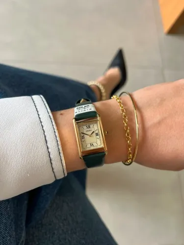 Relógio Seiko Tank Selection Colab Nano Universe - JDM Feminino Solar
