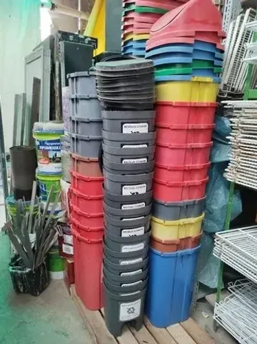 Lixeiras para Coleta Seletiva- Marca Gerbra - Faço Entrega com taxa (Aceito cartões) 
