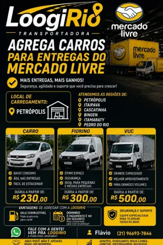 Entregadores mercado livre 