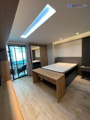 Alugo Flat Mobiliado em Olinda, 42m2 Com Varanda