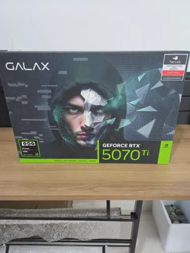 GALAX RTX 5070 Ti EX Gamer 16 GB ? Com nota fiscal e caixa