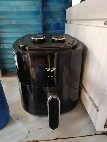 Airfryer Elgin Start Fry Preta - Fritadeira Elétrica Sem Óleo