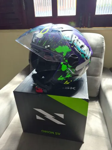 Capacete norisk orion sv roxo N/58