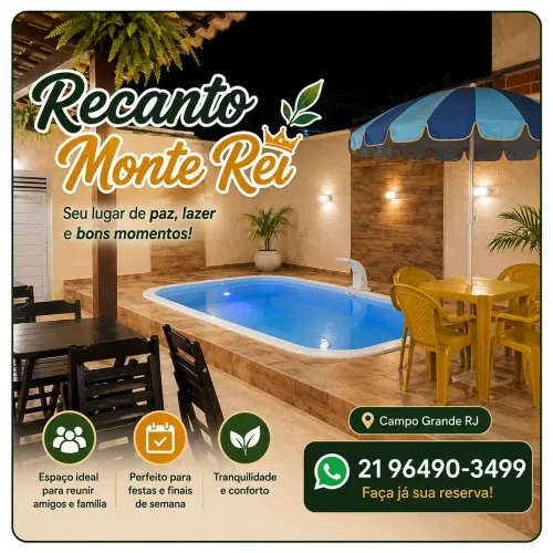 Aluguel para eventos / Promoção dia dos pais 