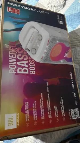 Jbl party box 120 branca