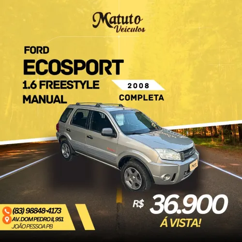 Ford Ecosport XLT 1.6/ 1.6 Flex 8V 5P 2008