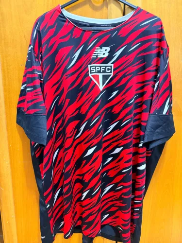 CAMISETA PRÉ JOGO SPFC 26/27 XXL